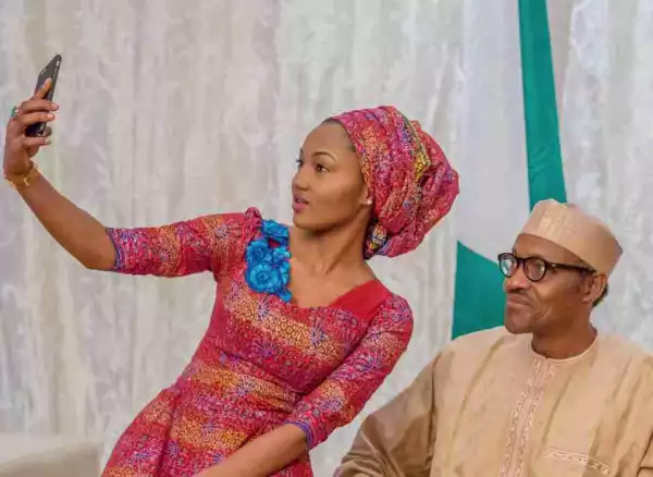 See What Zahra Buhari Said About Her Father